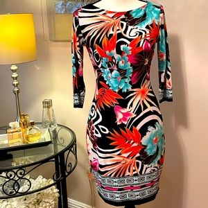 Cache Floral Dress - Size 4